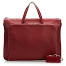 Loewe Leather Briefcase Leather Business Bag in Good condition