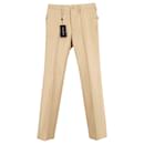 Gucci Chino Style Pants in Beige Viscose