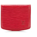Louis Vuitton Red Epi Coin Pouch