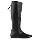 Guiseppe Zanotti Black Leather Boots - Giuseppe Zanotti