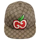 Gucci GG Monogram Supreme Apple  Cap