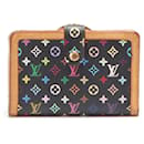 Louis Vuitton Monogram Multicolore French Purse Canvas Long Wallet in Great Condition