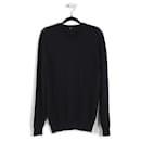 Gucci Navy Blue Wool Long Sleeves Pullover
