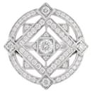 Cartier Indian Mysteries Diamond Ring #50 Diamante Círculo Ouro Branco 750 (K18WG) Presente feminino [jóias]