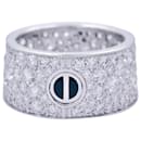 Cartier ring, "Love", WHITE GOLD, diamants.
