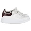 Alexander McQueen Oversized Sneakers in White Leather  - Autre Marque