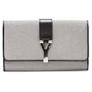 Yves Saint Laurent Chyc Clutch Bag Leather Clutch Bag 265701 in Fair condition