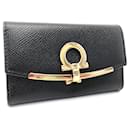 Gancini Leather 6 Key Holder 22D151 - Salvatore Ferragamo