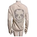 Silver skull sweatshirt Zadic & Voltaire - Zadig & Voltaire