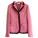 Prada Fall 2007 Pink Wool Ombre Felt Jacket