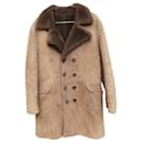 size S shearling peacoat - Autre Marque