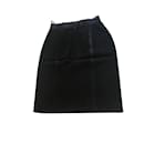 Chanel black skirt