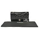Chanel Classic Double Flap Medium Black Lambskin Gold