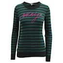 Maglione a righe nere e verdi - Dkny