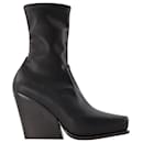 Cowboy Boots in Black Synthetic Leather - Stella Mc Cartney