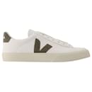 Campo Sneakers - Veja - White/Khaki - Leather