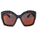 óculos de sol para desfile de moda - Gucci