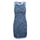 Blue Tweed Dress - D&G