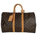 Louis Vuitton Keepall 45 monogram handbag