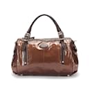 Tod's Sacca G-Line Handbag Canvas Handbag NA23 in Very Good Condition