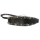 Brown Leather Belt with Studs - D&G