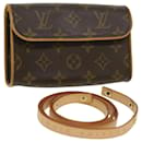 LOUIS VUITTON Monogram Pochette Florentine Waist bag M51855 LV Auth 36295 - Louis Vuitton