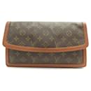 VINTAGE LOUIS VUITTON HANDBAG POUCH LADY GM CANVAS MONOGRAM M51810 clutch - Louis Vuitton