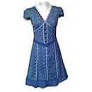 MARC JACOBS BRANDEBOURGS SPRING DRESS DRESS RUFFLES TULLE T UK 6 or 36/38 - Marc Jacobs