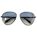 Silver metal Aviator sunglasses - Versace