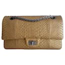 Chanel Bag 2.55 golden python