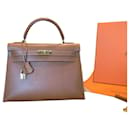 Kelly gold epsom leather - Hermès