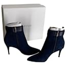 New navy blue suede ankle boots - Calvin Klein