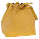 LOUIS VUITTON Epi Petit Noe Shoulder Bag Tassili Yellow M44109 LV Auth ro851 - Louis Vuitton