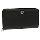 GUCCI Long Wallet Leather Black 473928 Auth am3822 - Gucci