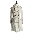 BURBERRY Giacca trench in cotone beige T40 fr - Burberry