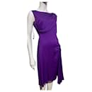 DvF Bec silk dress in purple - Diane Von Furstenberg