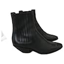 SAINT LAURENT  Ankle boots T.eu 36.5 Leather - Saint Laurent
