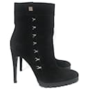 VERSACE  Ankle boots T.eu 36 Suede - Versace