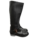 CHLOE  Boots T.eu 36.5 Leather - Chloé