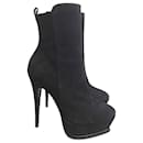 SAINT LAURENT  Ankle boots T.eu 37.5 Suede - Saint Laurent