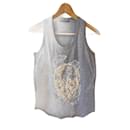 ALEXANDER MCQUEEN Top T.fr 34 cotton - Alexander Mcqueen