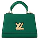 Louis Vuitton LV Twist MM Epi bag Black Leather ref.785403 - Joli