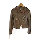 GIVENCHY  Jackets T.fr 38 Leather - Givenchy