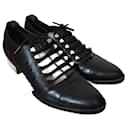 ALEXANDER WANG Chaussures à lacets T.UE 37 cuir de vachette - Alexander Wang