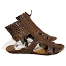 GIVENCHY  Sandals T.eu 38.5 Leather - Givenchy