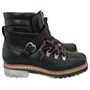 NON SIGNE / UNSIGNED  Ankle boots T.eu 38 Leather - Autre Marque