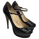 YVES SAINT LAURENT Tacones T.UE 39.5 Charol - Yves Saint Laurent