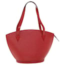 LOUIS VUITTON Epi Saint Jacques Shopping Shoulder Bag Red M52277 LV Auth 37051 - Louis Vuitton