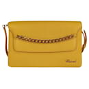 Chopard Monaco shoulder bag in yellow leather