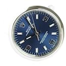 Rolex Oyster Perpetual 34 blue3 6 9 réf.114200 Mens